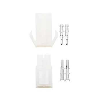 

10 sets 2P 2 Way pin Big Tamiya connector Set Kits large Tamiya set EL 6.2MM male Female socket plug Free shipping