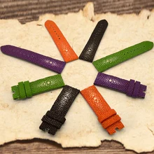 22mm, 24mm, 26mm de alta qualidade artesanal de couro de luxo assistir cinta