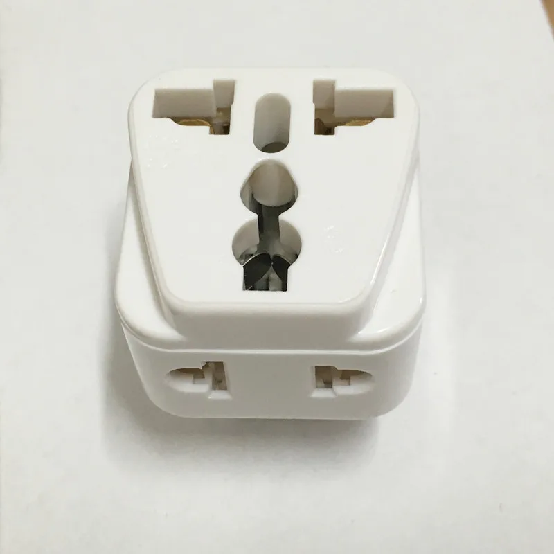 2 In 1 IEC 320 C14 Male To C13 Female Power Adapter PDU/UPS C13 Universal Female AU/US/UK/EU Special Conversion Plug