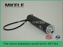JW7301 micro explosion-proof torch, mini led flashlight keychain,led mini flashlight