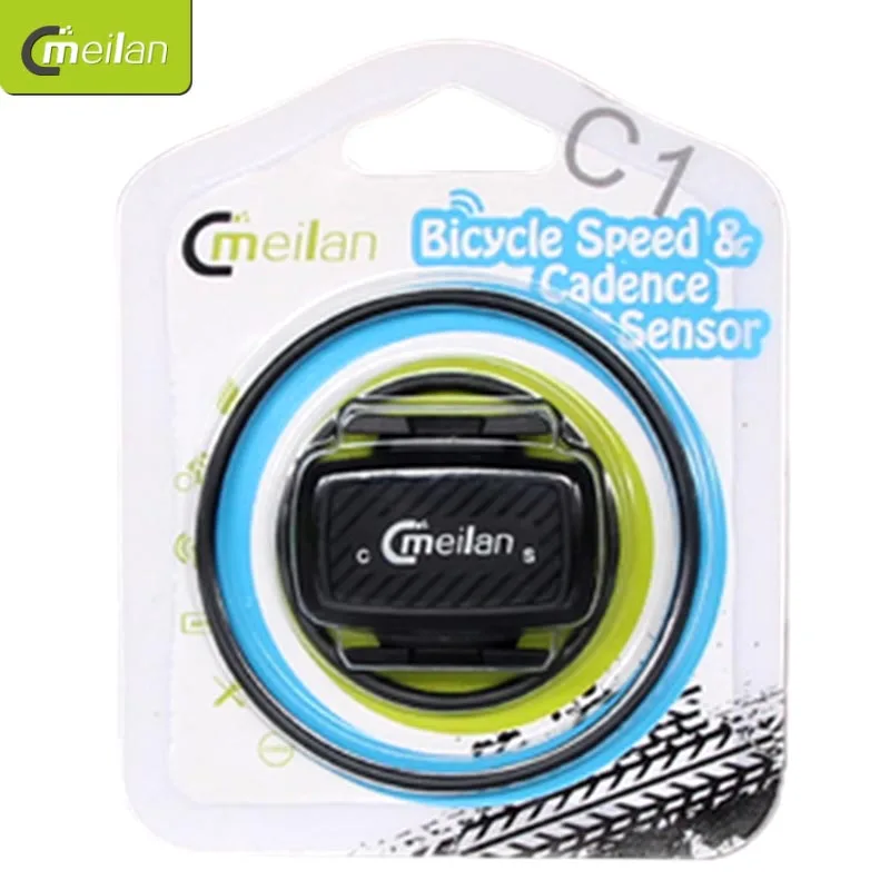 

Bike Bluetooth 4.0 Computer Speedometer Counter Cycling Cadence Sensor Fitness Meilan C1