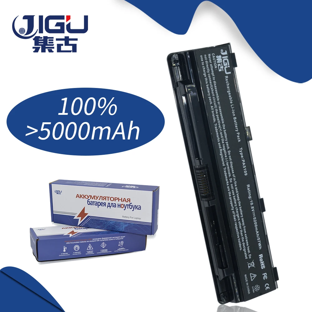 Аккумулятор для ноутбука JIGU L875D S850 M840 P850 Toshiba Satellite M805 C50A Series PA5108U 1BRS PRO C800 S845 L875