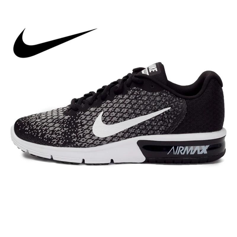

Original authentic NIKE breathable AIR MAX SEQUENT 2 men's running shoes sports shoes outdoor jogging comfortable and durable