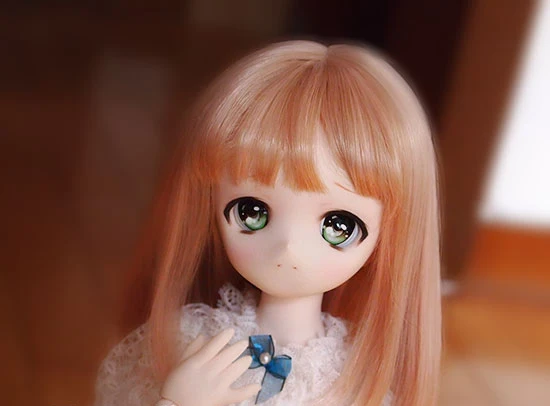 D01-P459 детская игрушка ручной работы 1/4 1/3 аксессуары для кукол BJD/SD/MDD кукла парик шаль воздушная челка в длинной груше цветок 1 шт