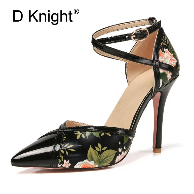 

Plus Size 44 High Heels Summer Gladiator Sandals Women Fashion Cross Strap Buckle Office Lady Pumps Women Shoes Black Beige Blue