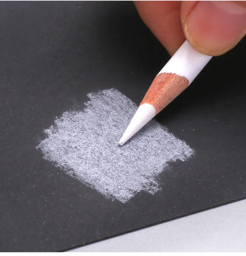 12 шт./кор. Marco художник эскиз белый угольный карандаш Crayon Pastel для графита искусства Выделите нетоксичные карандаши инструменты комплект