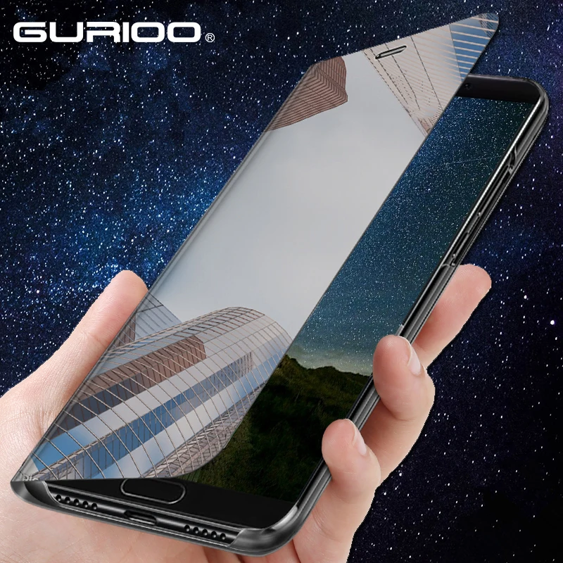 Роскошное умное зеркало прозрачный чехол для Samsung Galaxy J3 J5 J7 2016 2017 J4 J6 Plus Prime 2018 J2 Core