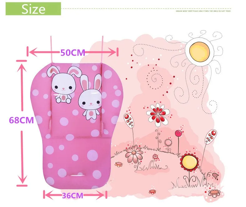 Подушечка Для сиденья детской коляски хлопковый коврик обеденный стул общая подушка в точку хлопок толстый коврик чехол детская корзина сиденье мягкие матрасы
