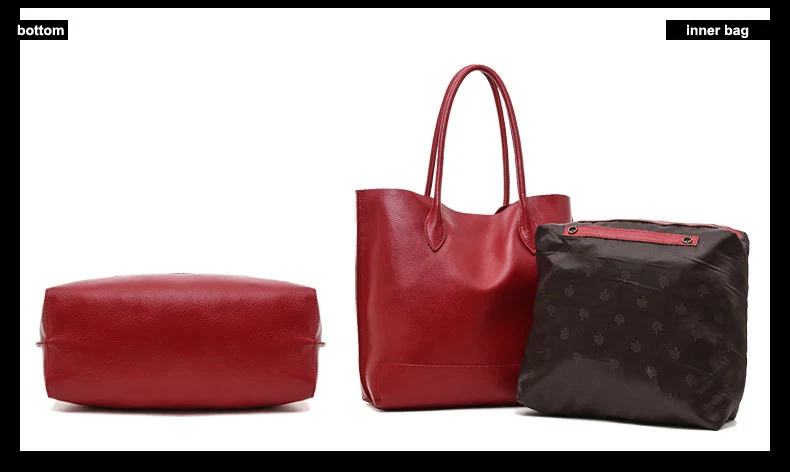 Женская Роскошная сумка из натуральной воловьей кожи, женская сумка, простая мягкая сумка, вместительная водонепроницаемая сумка для покупок