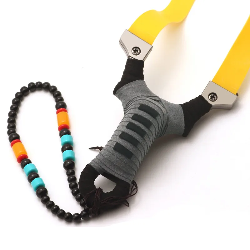 Hunting Slingshot Titanium Steel Slingshot 6 Aiming Point Slingshot Bow