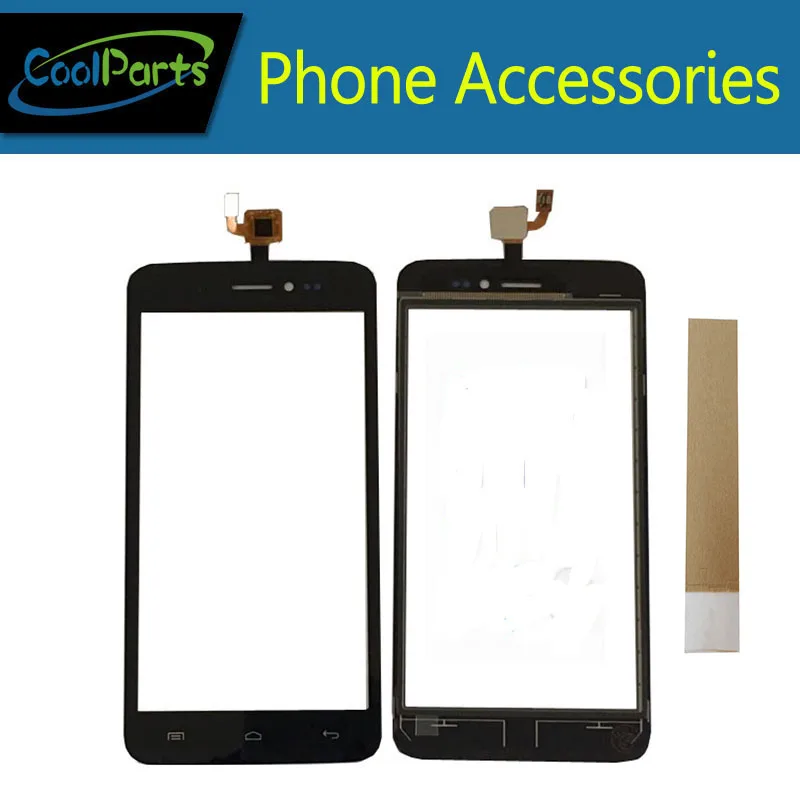 

1PC/Lot High Quality For Explay Rio Play Touch Screen Digitizer Touch Glass Replacement Part Black Color With Tape