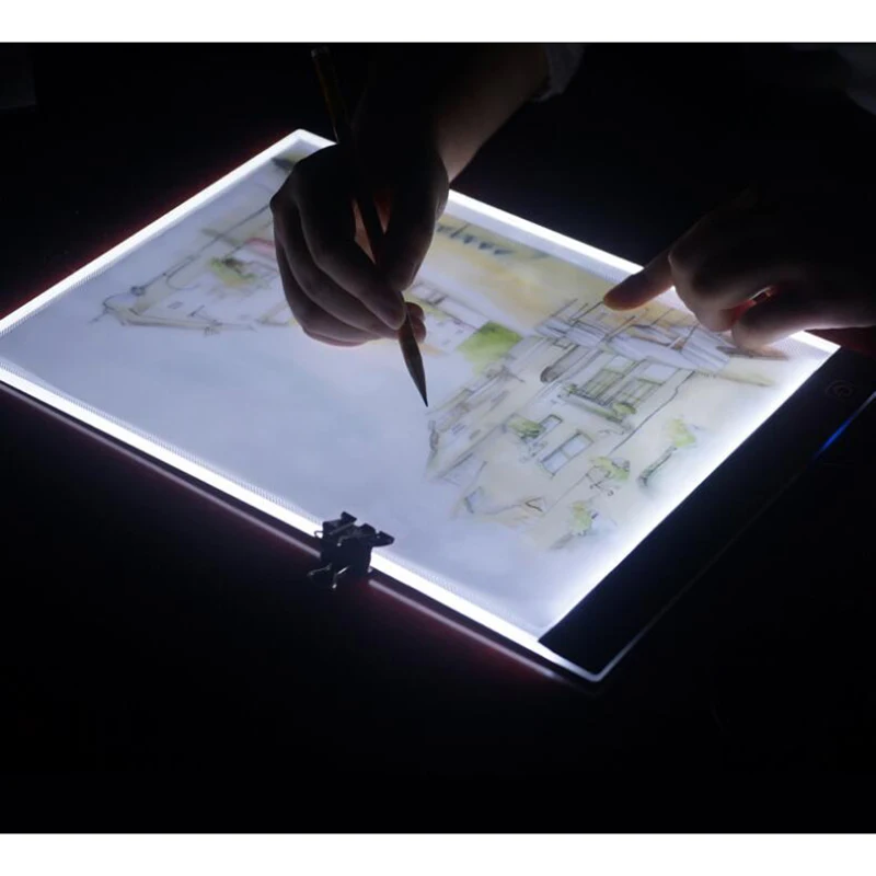 A4 Writing Diamond Painting Light Box Tracing Board Copy Pads Tablet Artcraft Copy Table LED Board Adjustable light source z250