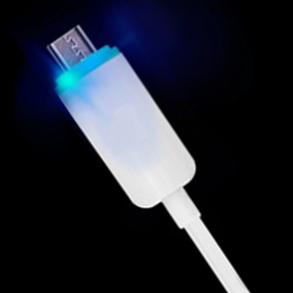 

1M Micro 8 Pin LED Light with Charging Indicator USB Sync Data Charger Cable for Samsung for LG