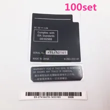 100 Декодер каналов кабельного телевидения x этикетки Замена для Оборудование для psp 1000 Оборудование для psp 2000 Оборудование для psp 3000 игровая консоль для Оборудование для psp 1000 2000 3000