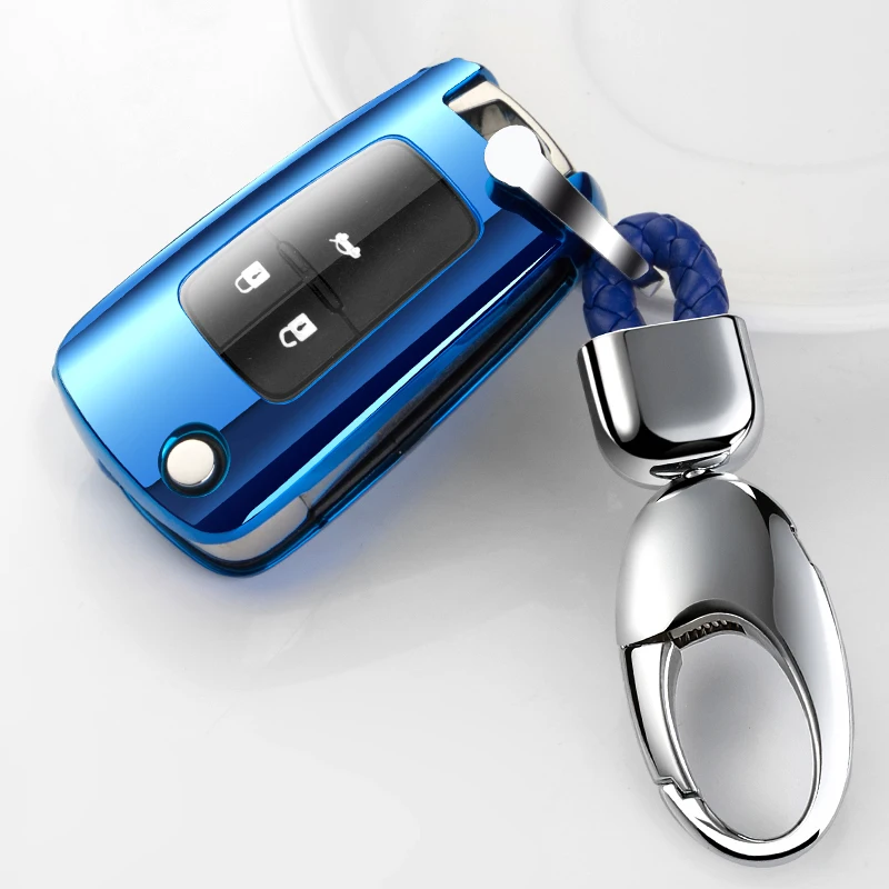 Чехол для ключей из ТПУ для Chevrolet Cruze Aveo TRAX Opel Astra Corsa Meriva Zafira Antara ASTRA J Mokka Insignia