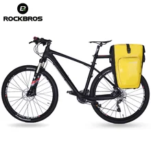 ROCKBROS Bicycle Rear Rack Tail Seat Bag Waterproof Portable Cycling MTB Bike Bag Pannier Trunk Backpack Bike Accessories 20L