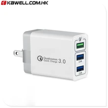 100 шт. много три USB Порты и разъёмы быстрой зарядки USB мобильного телефона Зарядное устройство адаптер с упаковки экспресс