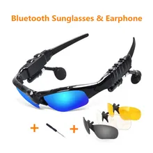 Sunglasses Bluetooth Headset Outdoor Glasses Earbuds Music with Mic Stereo Wireless Headphone for iPhone Samsung xiaomi mi 4 5 Sunglasses Bluetooth Headset Outdoor Glasses Earbuds Music with Mic Stereo Wireless Headphone for iPhone Samsung xiaomi mi 4 5