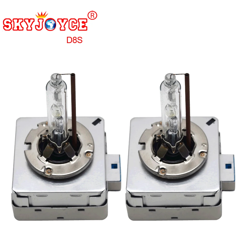 SKYJOYCE  1 pair 35W 55W D8S hid bulb replacement 5500K metal base OEM original design D8S special car headligh bulb lamp (3)