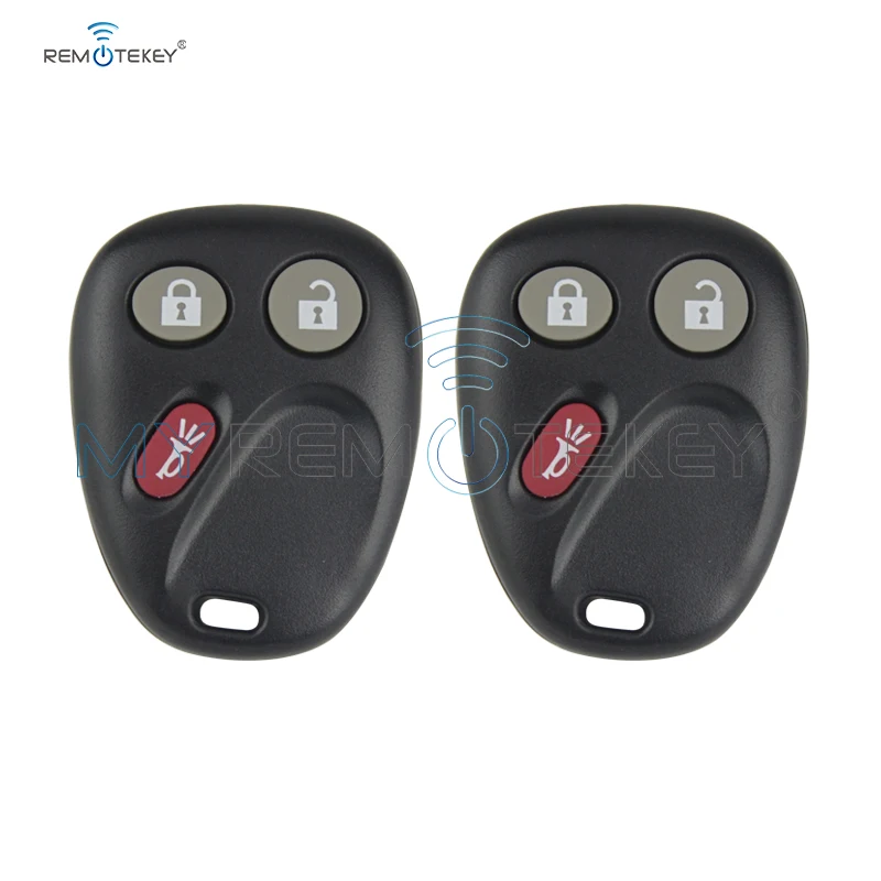 

Remtekey 2pcs Remote key fob for GM Hummer H2 Chevrolet Avalanche Cadillac Escalade 3 button 315mhz LHJ011 2003 2004 2005 2006