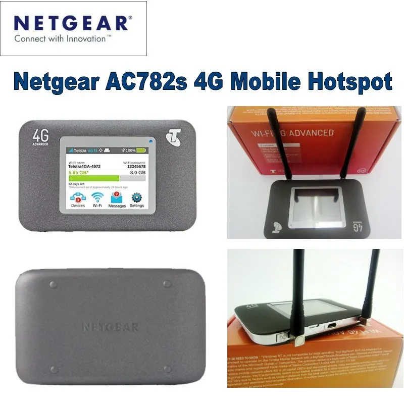 Разблокированный беспроводной роутер Netgear AirCard 782S lte 4g Wi Fi ключ 5 ГГц Мобильный mifi