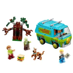 Бела Скуби-Ду машина автобус Building Block DIY блоков Jouets 10430 Совместимость Avec P029 danniversaire Cadeaux pour Enfan