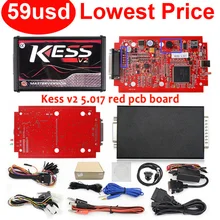 MELHOR PREÇO Programador ECU KESS 5.017 SW V2.23 kessV2 V5.017 Mestre OBD2 Gerente NAVIO LIVRE