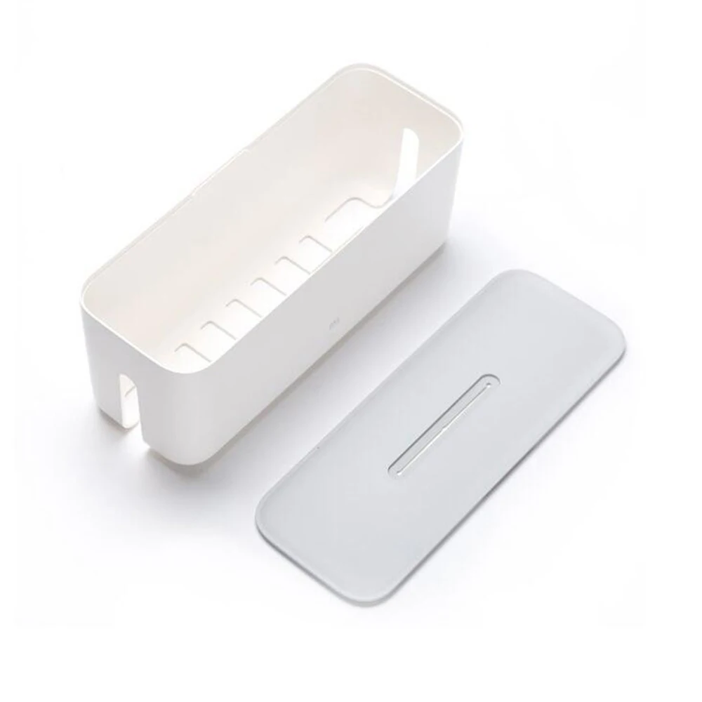 Xiaomi коробка для хранения гнезда шнура питания пылеизоляционная охлаждающая полоска с отверстием основание штепсельной вилки отделочная коробка для завязывания дома Storag инструменты