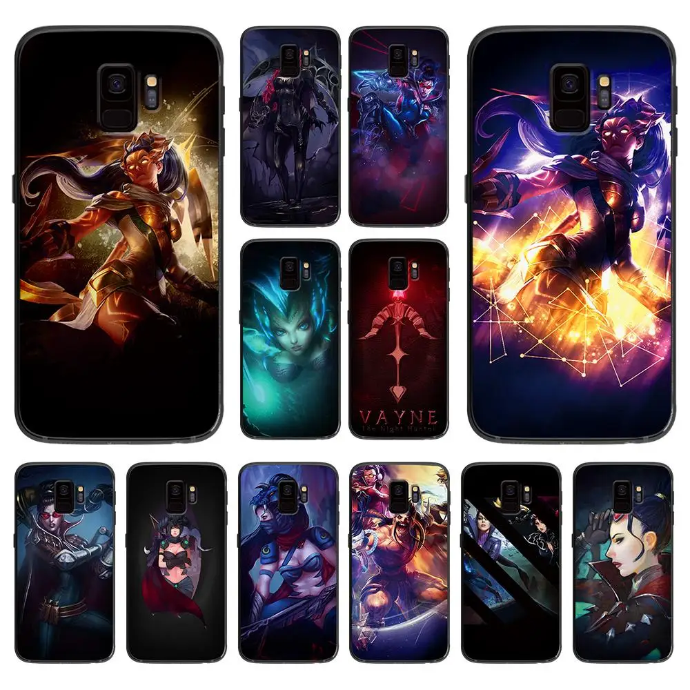 Vayne For Samsung Galaxy A5 A6 A7 A8 A9 2018 2019 Plus M10 M20 M30 Soft phone case | Мобильные телефоны и аксессуары