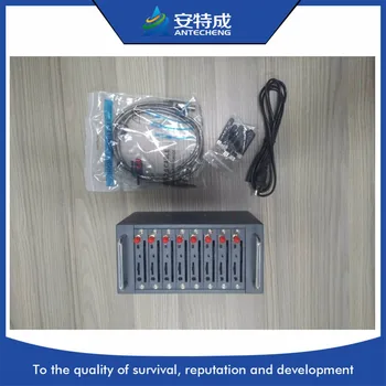 

8 ports Q2403 module bulk sms gsm gprs modem pool Bulk sms caster software USSD STK Recharge system IMEI Changeable