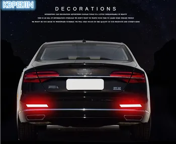 

Accessories car Bumper/Wheel eyebrow Safety Reflective Strips Stickers for Ford mondeo kuga fiesta Focus2 3 ecosport fusion 2pcs