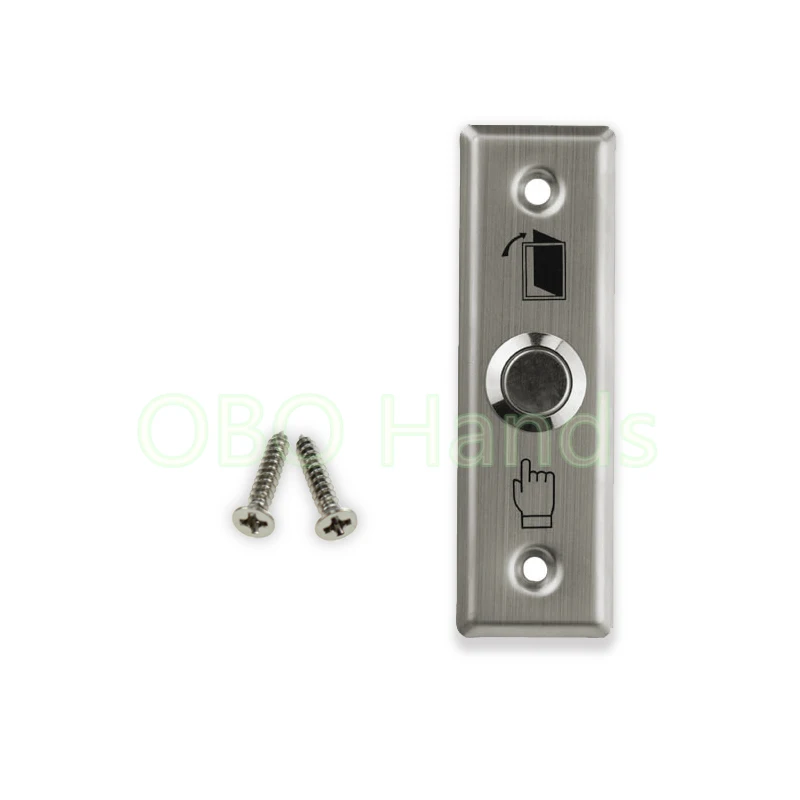 Free shipping Stainless Steel Door switch Exit Button emergency push