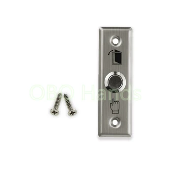 

Free shipping Stainless Steel Door switch Exit Button emergency push button For electric Lock Access Control Home Security Alarm