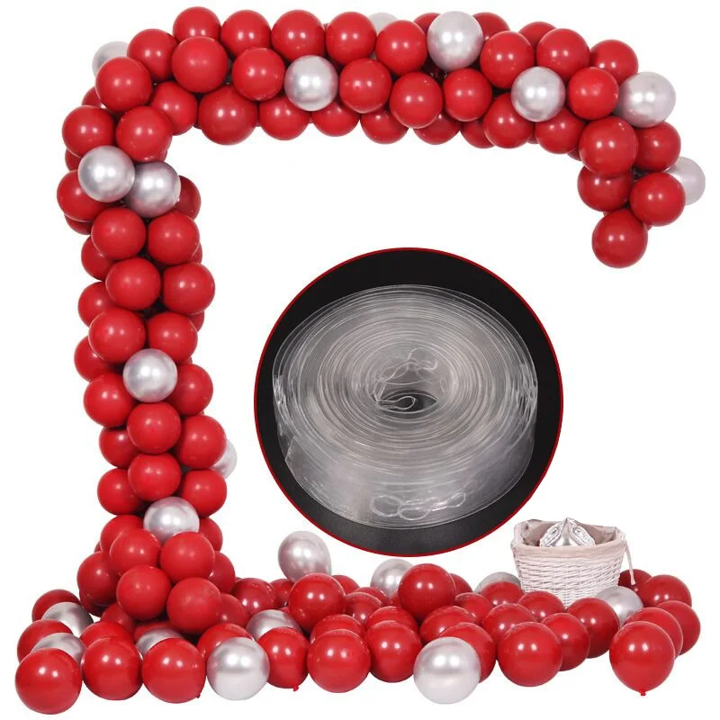 

200pcs Pomegranate Red Latex Balloon For Wedding Party Garland Backdrop Decor Ballon Chain of RubberBalloon Arch Decoration