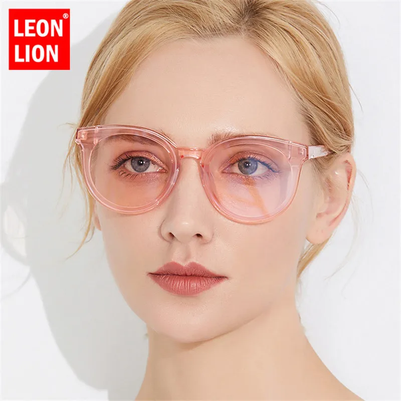 Солнцезащитные очки LeonLion в винтажном стиле UV400 женские большая оправа брендовые