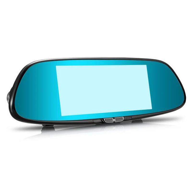 Двойной объектив 6.5 &quotдюймов HD1080P IPS Экран заднего вида DVR с Ночное видение