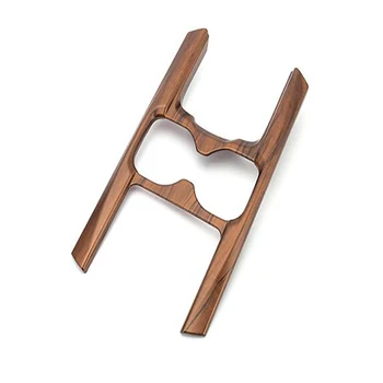 

Car Interior Front Water Cup Holder Panel Cover Frame Bezel Trim Styling For Honda CRV CR-V 2017 2018 ABS 3 Colors