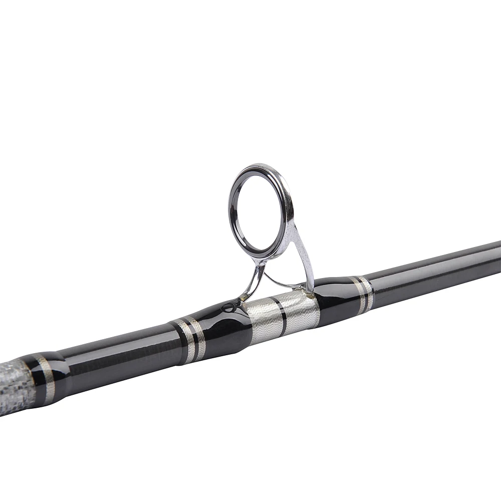  Fiblink Portable High Carbon Spinning Rod 1.8/1.98/2.1/2.4m 3 Section Heavy Spin Rod Saltwater Sea 