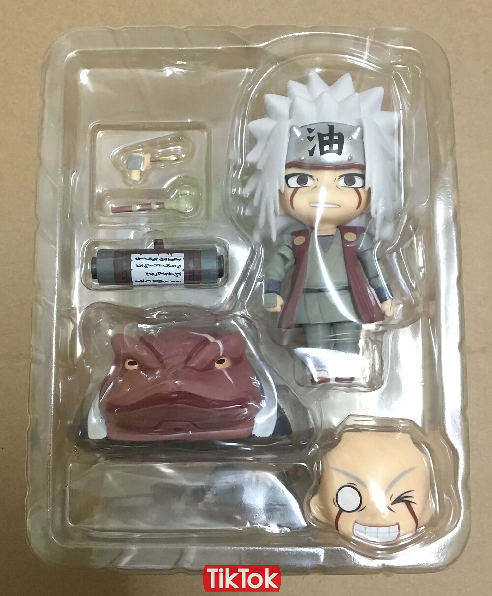 Nendoroid Naruto Shippuden Jiraiya 886 Gama Sennin Ero Sennin мультяшная игрушка фигурка Модель Кукла подарок