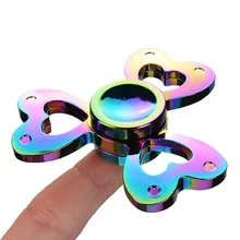 Двор рука Spinner анти-беспокойство игрушка для блесны игры игрушки антистресс блесны Непоседа металлическая бабочка блесны с коробку