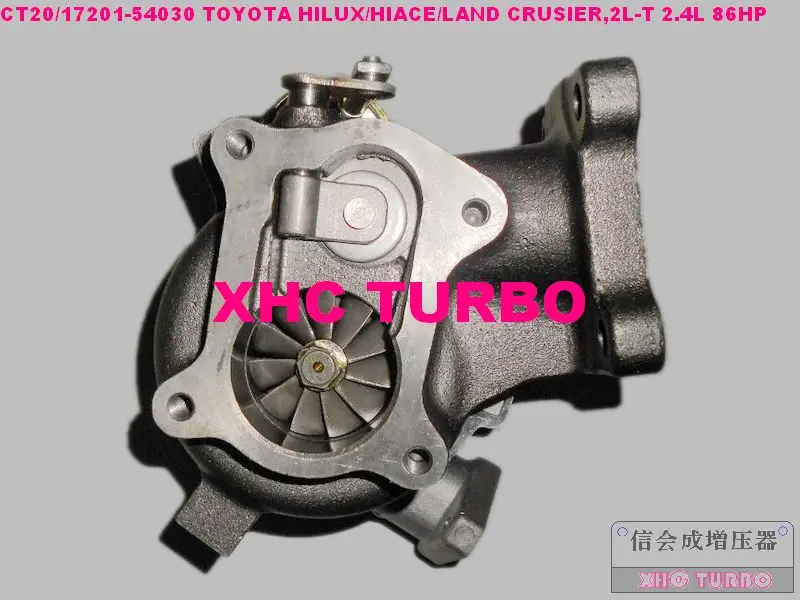 CT20 17201 54030 Turbo Турбокомпрессоры для Toyota Hiace Hilux Landcruiser, 2l-t 2.4l 86hp