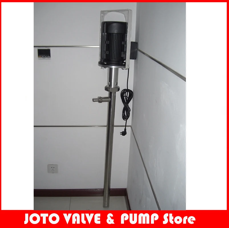 

HP-1100W+500HV 380v 50hz 316 Stainless steel Highly viscous Mucus Plug Barrel Pump