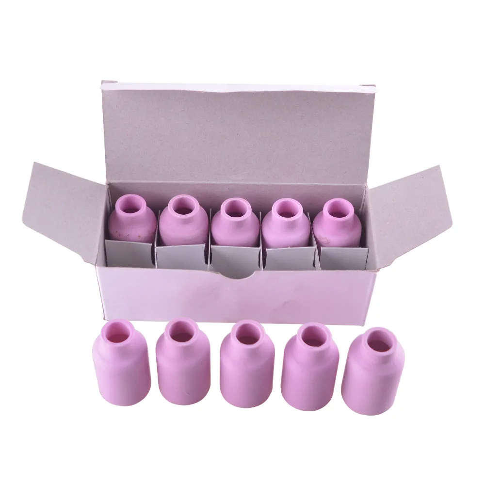 

TIG Alumina Gas Lens Nozzle 54N14 8# Fit SR DTA DB WP 17 18 26 TIG Welding Torch Pack of 10