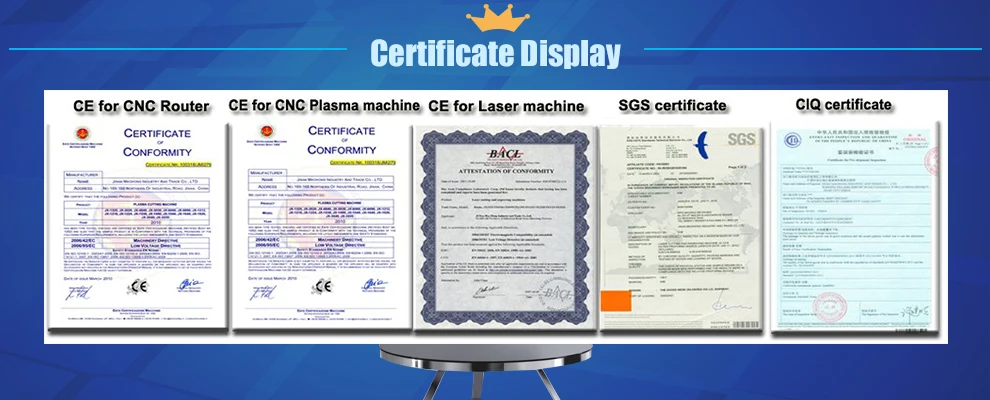 certificate display