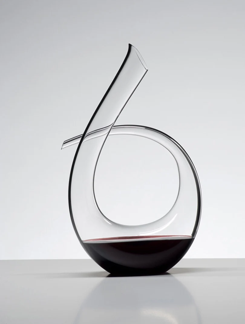Бессвинцовый Хрустальный графин ручной работы стеклянная бутылка для вина 1300 мл прозрачная