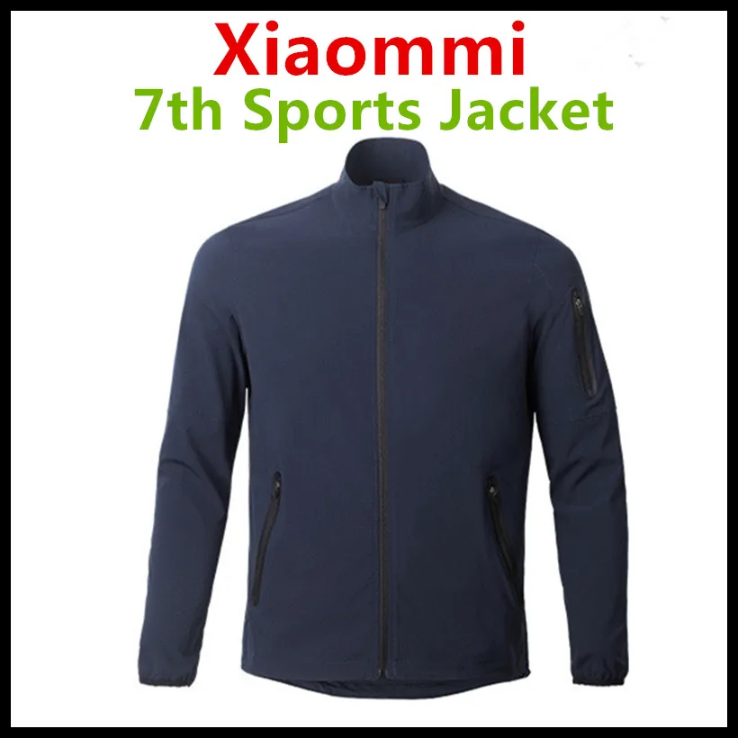 

2018 New Xiaomi Ecological Chain Brand 7th Men Light Sports Jacket Level 4 Anti-Water Ultraviolet-Proof Light-Reflect Design