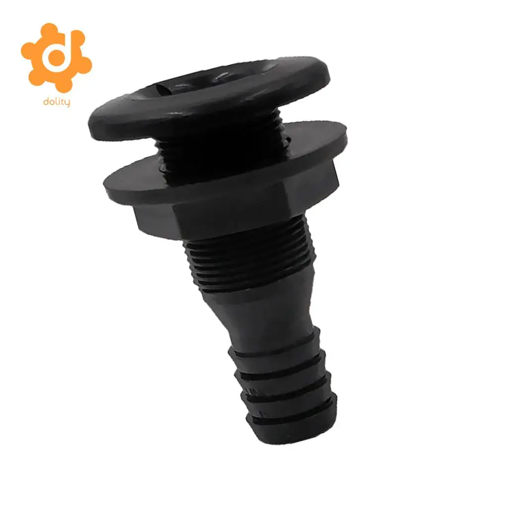 

New 3/4" Hose Thru Hull Fitting Stainless Steel Covered - Through Hull