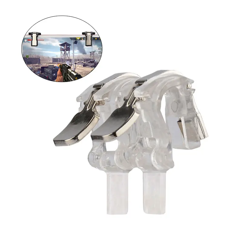 

Smart phone Mobile Gaming Trigger for PUBG Mobile Game Fire Button Aim Key L1R1 Shooter Controller