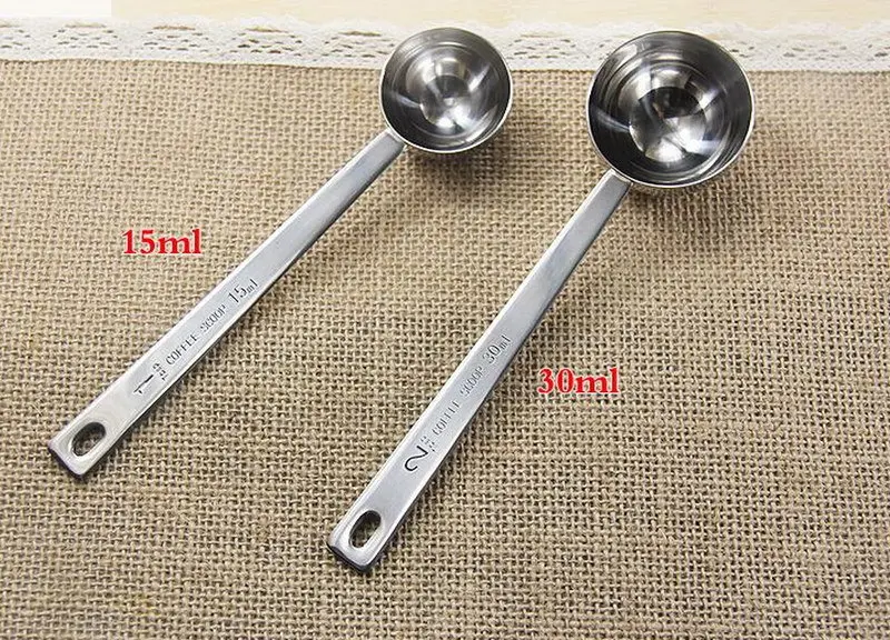 Прибор для измерения объема кофе в зернах 15 мл/30 мл|tea measuring spoon|measuring spooncoffee tea spoon |