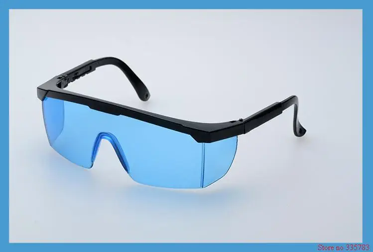 10 шт, шт. Защитные очки, защита для глаз, пылезащитные защитные очки - Цвет: blue